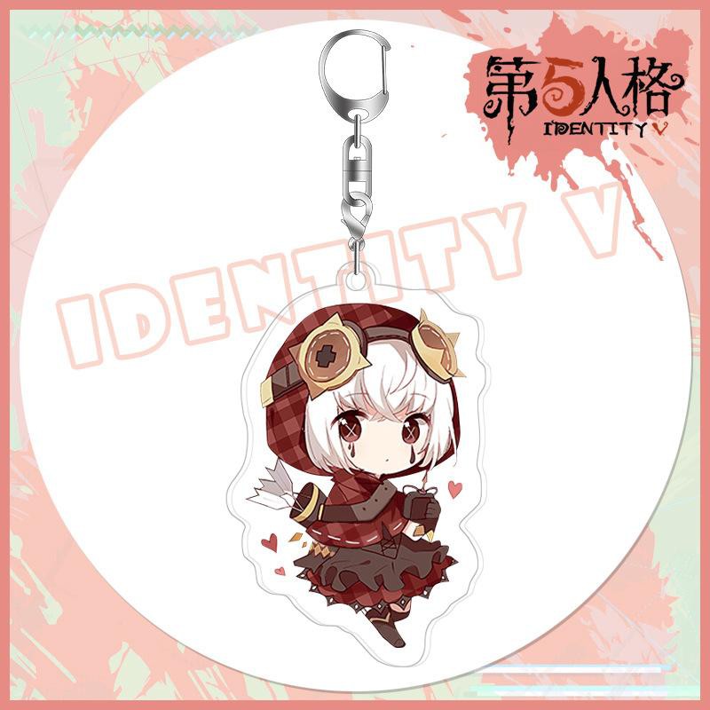 (Mica trong acrylic M2) Móc khóa Identity V Nhân cách thứ năm in hình anime chibi