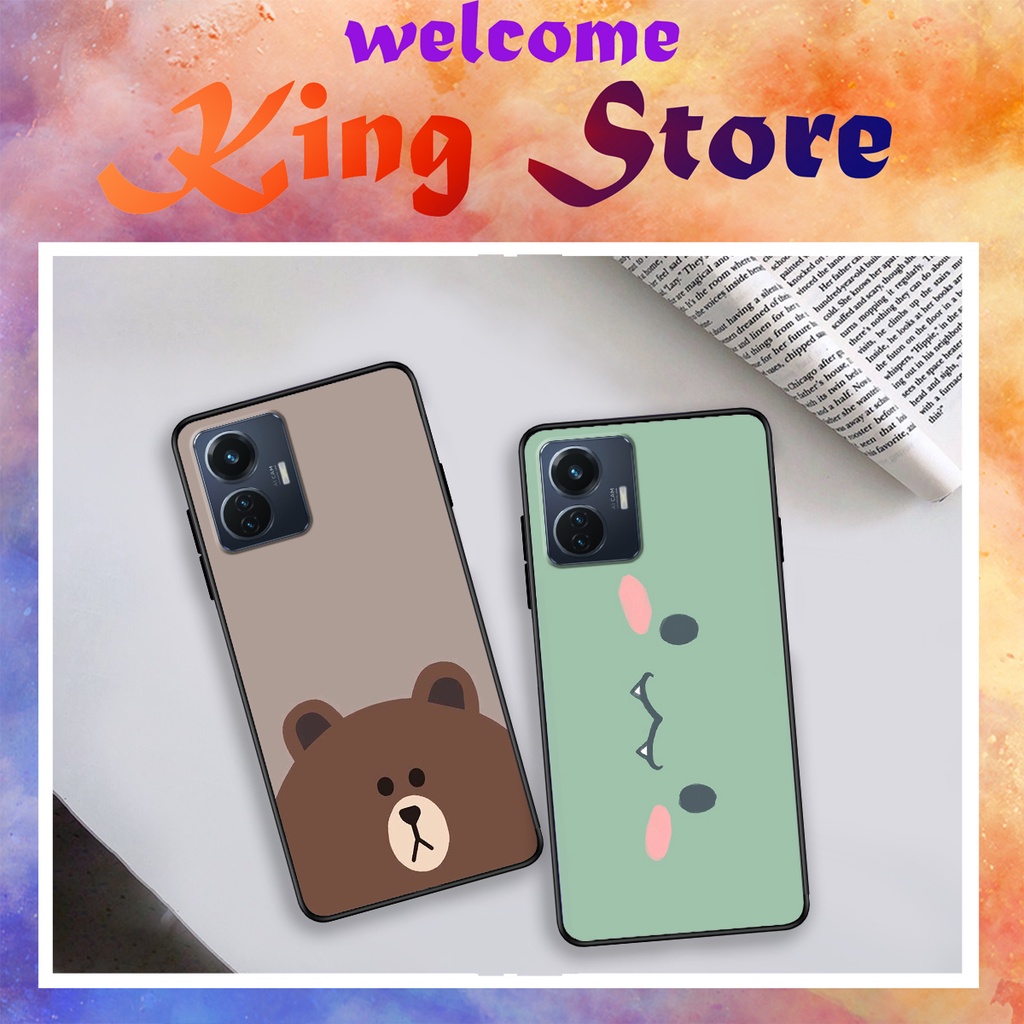 Ốp lưng Vivo Y55 5G - Y75 5G - Ốp lưng vivo in hình hoạt hình chibi dễ thương