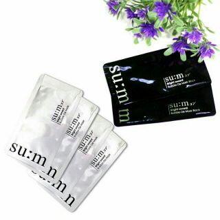 10 miếng MẶT NẠ SỦI BỌT THẢI ĐỘC DA SUM37 BRIGHT AWARD BUBBLE-DE MASK 10 miếng MẶT NẠ SỦI BỌT THẢI ĐỘC DA