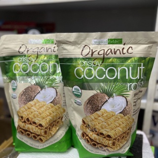 Bánh quế dừa Tropical Fields Organic 312g