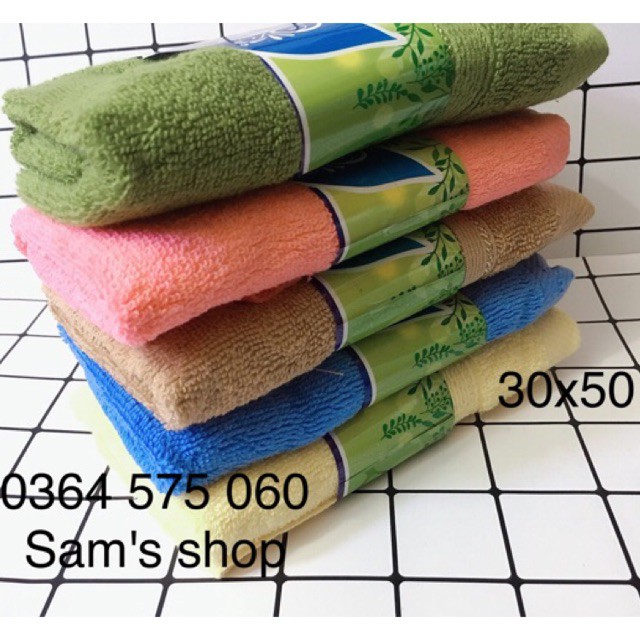 Khăn mặt cuộn cotton cao cấp mềm đẹp