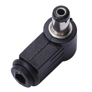 DC Socket Jack Connector Male Right Angle Plug 2.1mm 5pcs