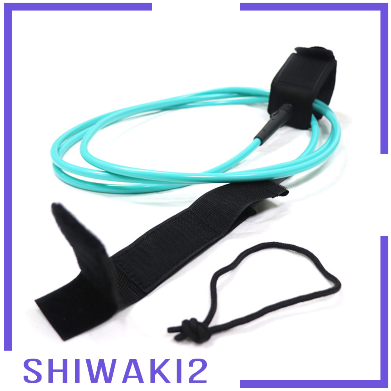 [SHIWAKI2]10 Feet Surfing Ankle Leash Stand Up Board Leg Rope Leg Wrists Tether Cord