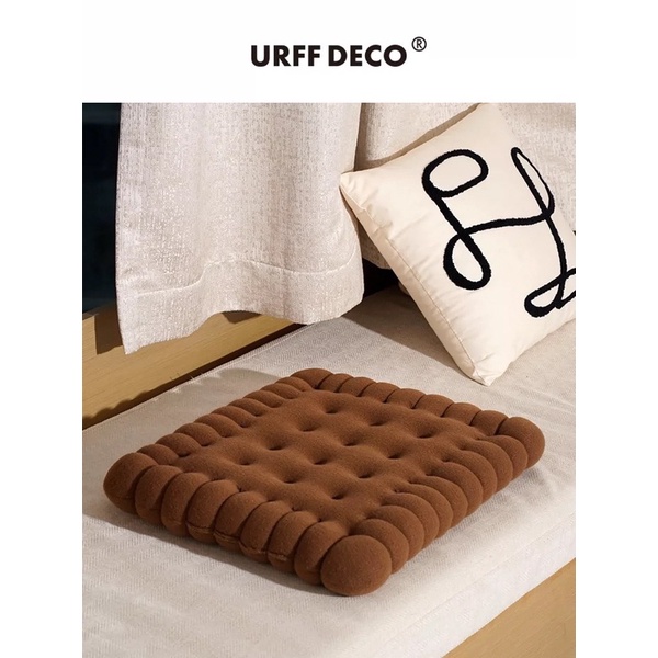 Đệm Ngồi, Đệm Lót Ghế Ngồi Thoải Mái Hình Bánh Quy Derco Phòng Khách, Phòng Ngủ- Kanta Store