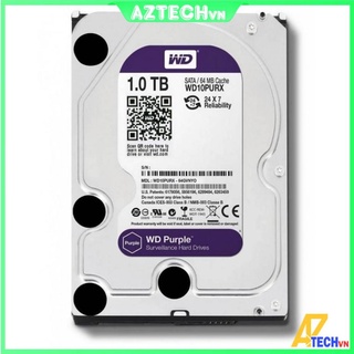 [Siêu Rẻ] Ổ CỨNG HDD 1TB W.D P.URPLE 3.5'' CHUYÊN DÙNG ĐẦU GHI CAMERA - BẢO HÀNH 24 THÁNG TẶNG DÂY SATA