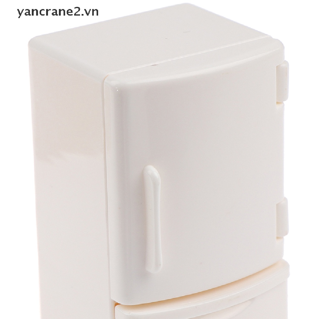 Tủ Lạnh Đồ Chơi Mini Trang Trí Nhà Búp Bê