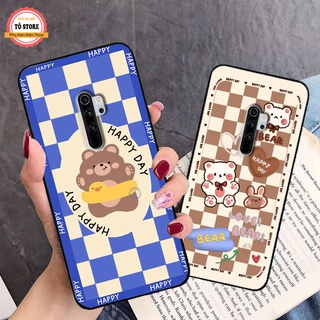 Ốp lưng Xiaomi Redmi Note 8 Pro, Redmi Note 8,Redmi 8 in hình gấu trẻ trung , dễ thương , ốp lưng bền đẹp