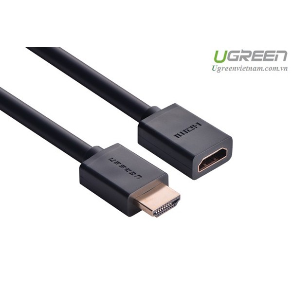Cáp HDMI nối dài 0,5M chính hãng Ugreen 10140 ( Hỗ Trợ 4k2k)