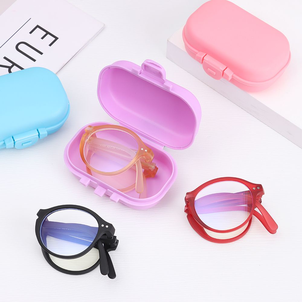 Kính đọc sách chống tia bức xạ có thể gấp gọn thời trang cổ điển cho nam và nữ