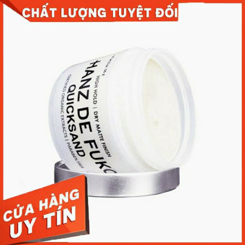 Sáp Vuốt Tóc Hanz De Fuko Quicksand 51.38ml USA + Tặng Lược Chaoba .