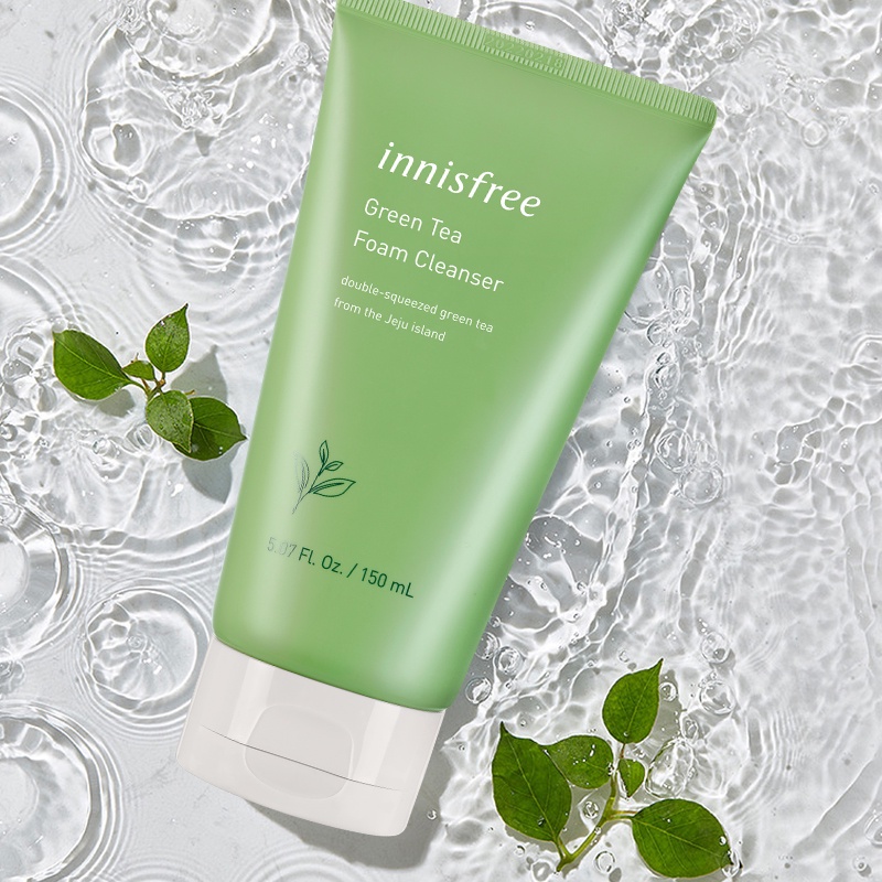 Sữa rửa mặt trà xanh Innisfree Green Tea Cleansing Foam 150ml- Sữa Rửa Mặt Innisfree