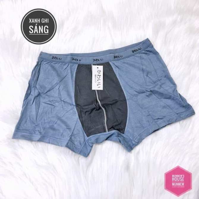 Quần sịp đùi nhật bản cotton có túi zip túi bạc  LOẠI ĐÙI