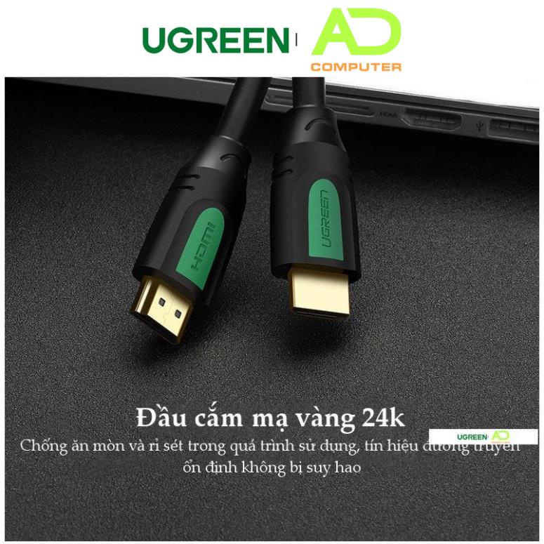 Dây HDMI 2.0 thuần đồng 100%, 19+1 UGREEN HD101