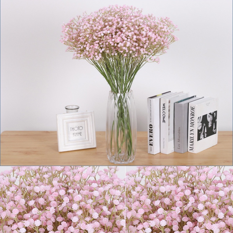 Bó Hoa Gypsophila Paniculata Khô Tự Nhiên Tươi Mới Tự Nhiên Thoáng Khí Làm Quà Tặng Đám Cưới Nhà Cửa