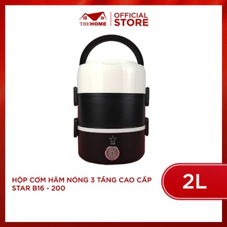 Cặp Lồng Hâm Nóng Cơm Chất Liệu Inox Cắm Điện 3 Tầng [TH50]