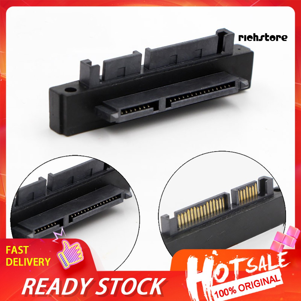 Đầu Chuyển Đổi Ổ Cứng 90 Độ Từ Sff-8482 Sas 22 Pin Sang 7 + 15 Pin Sata Male Hdd