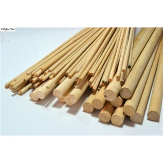 Thanh Gỗ Tròn Ø16 và Ø20 I Phụ kiện Decor