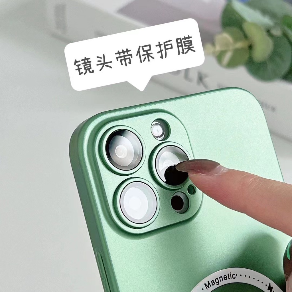 Ốp Điện Thoại Sợi Carbon PC Cứng Từ Tính Bảo Vệ Toàn Diện Cho iPhone 11 Pro MAX 12Pro MAX 13 Pro MAX Sự Bảo Vệ