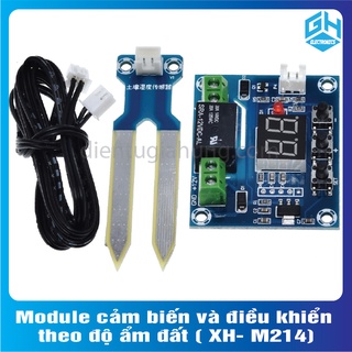 Module cảm biến và điều khiển theo độ ẩm đất ( XH- M214)