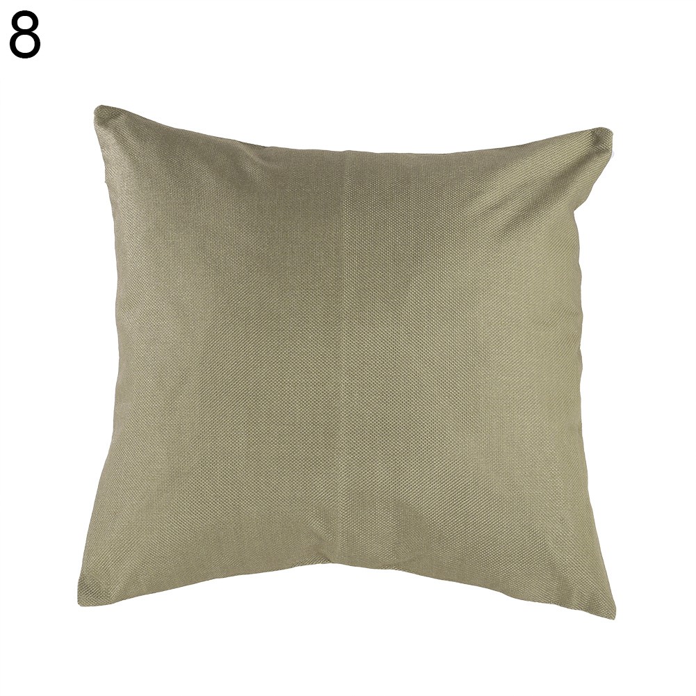 Gối tựa sofa hình vuông đơn sắc mới nhất