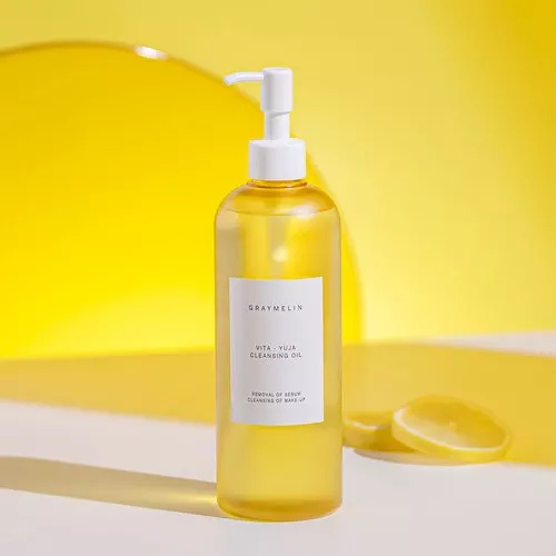 Dầu Tẩy Trang Chiết Xuất Juja Làm Sáng Da Graymelin VITA-YUJA Cleansing Oil 400ml