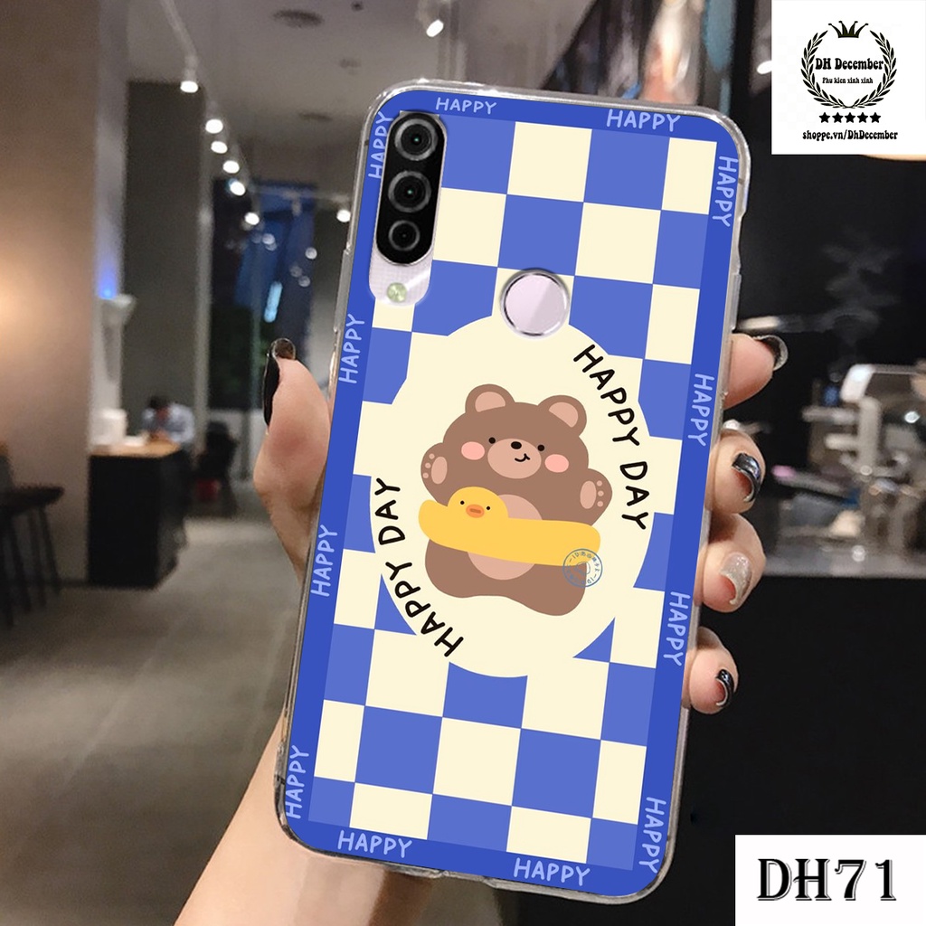 Ốp lưng dẻo Vsmart JOY 3 in hình 3D GẤU cute be@r, soda, happy day cực hot ,thời thượng