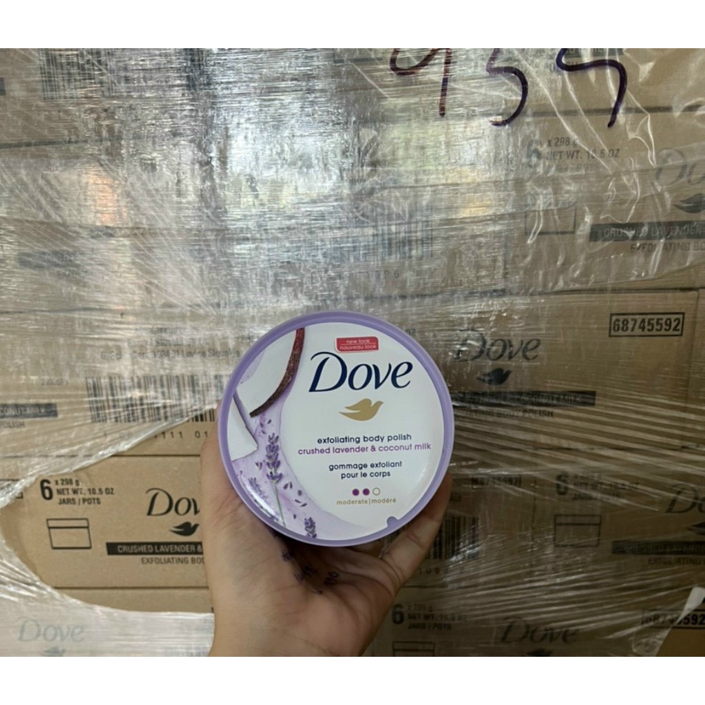 TẨY TẾ BÀO CHẾT DOVE BẢN MỸ 298GR | EXFOLIATING BODY POLISH