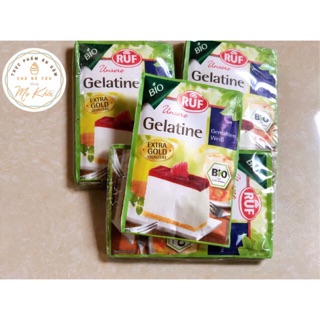 Bột gelatine Hữu cơ Ruf/ 9gr