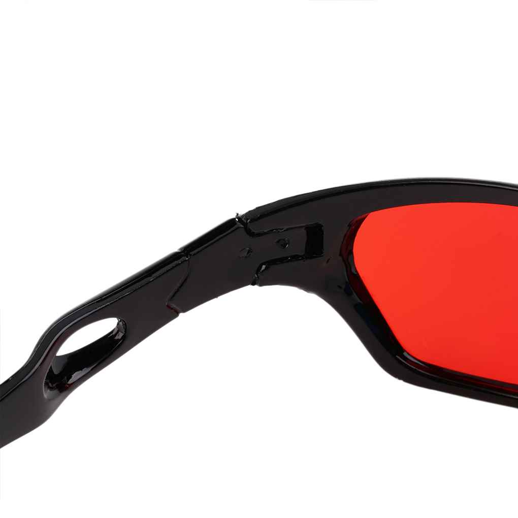 Runbu-Black Frame Red Blue 3D Glasses for Dimensional Anaglyph Movie Game DVD Eyewear