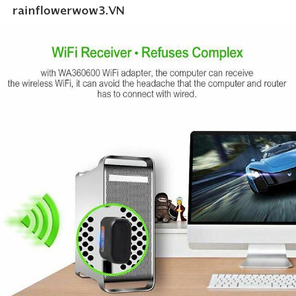 Usb WiFi AC Lan 802.11 Băng Tần Kép 2.4G / 5G 150Mbps Không Dây