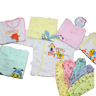 COMBO Set 3 bộ quần áo Hello B&B cho trẻ từ 0 - 9 tháng