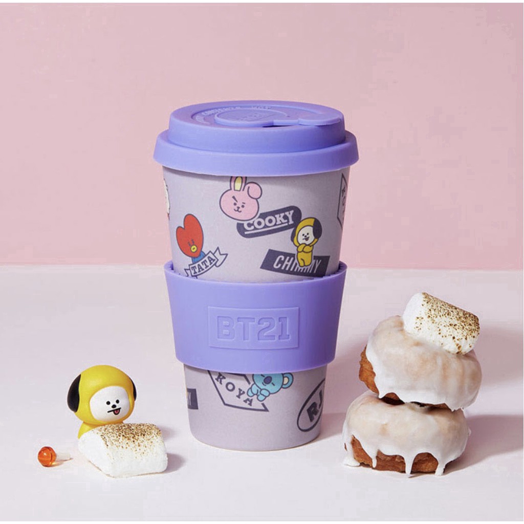 A036 ❤️ PUNIQ SPACE on hand 100% official BT21 BTS original authentic Bình Nước 400ml Chính Hãng Puniq Space On Chính Hãng