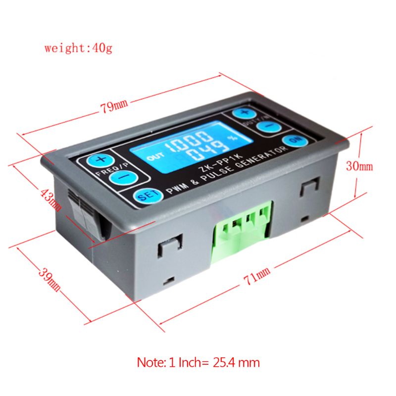 Máy Dò Tần Số Xung ZK-PP1K PWM Độ Chính Xác Cao