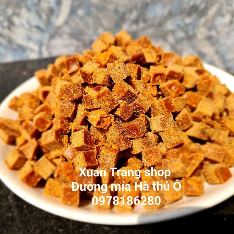 ĐƯỜNG MÍA HÀ THỦ Ô Combo 10kg túi zip đủ thông tin
