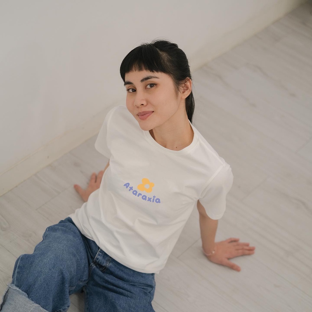 Áo thun in trắng cotton ATARAXIA