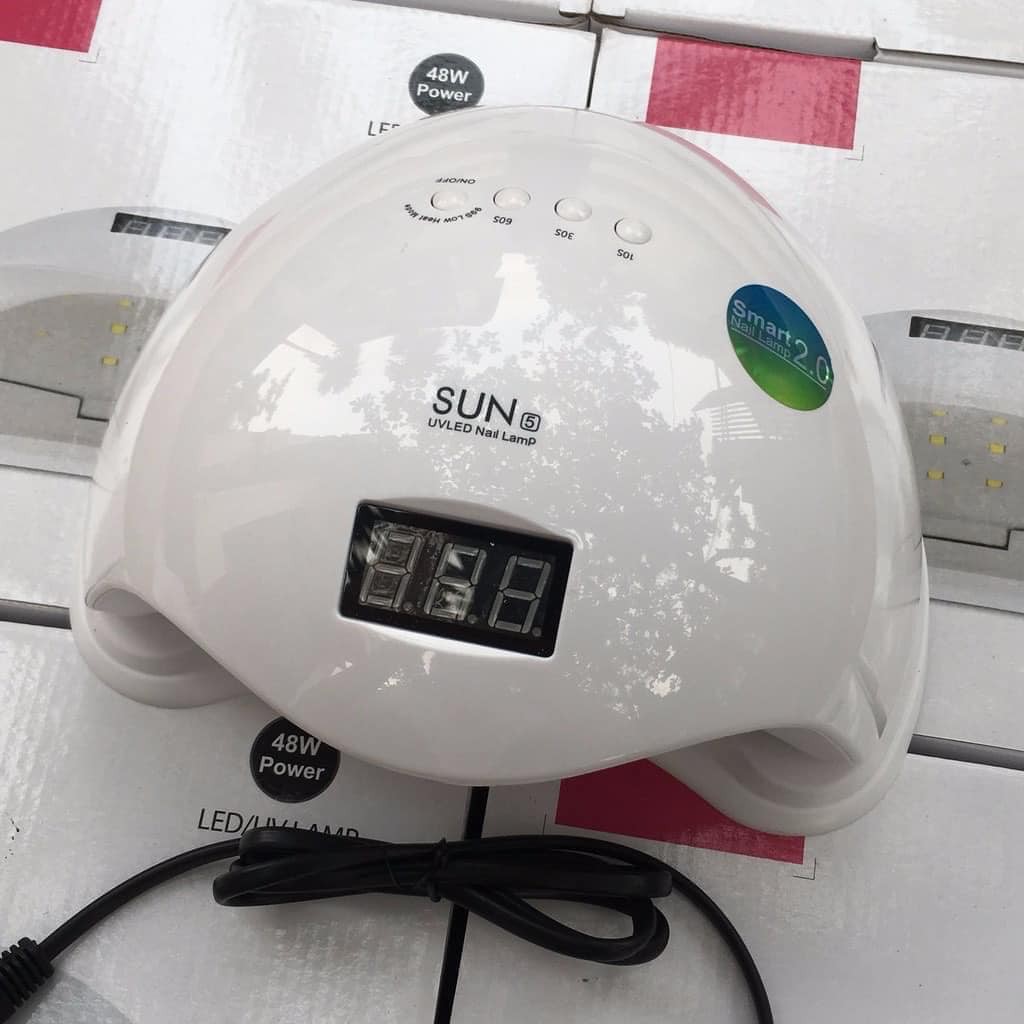 Máy hơ Gel Sun5 Hồng BANY 48W - Máy hơ UV