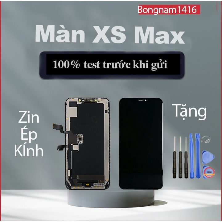 Màn hình xs max tặng kèm bộ sửa và keo dán b7000