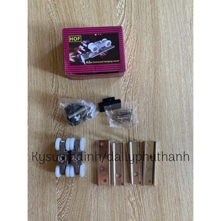 Bánh xe treo cửa lùa, bi 4 bánh, bi 8 bánh