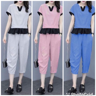 ĐỒ BỘ LỬNG THUN CÁT HÀN MẶC NHÀ- TK79MN