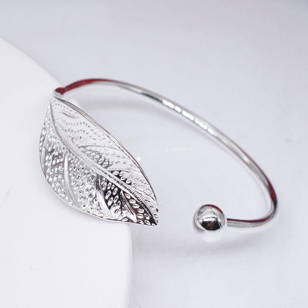 HS Vòng Đeo Tay Hình Chiếc Lá Thời Trang Dành Cho Nữ