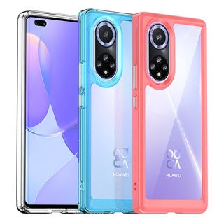 Ốp điện thoại acrylic trong suốt chống sốc dành cho Huawei Nova 9 / Nova 9 Pro