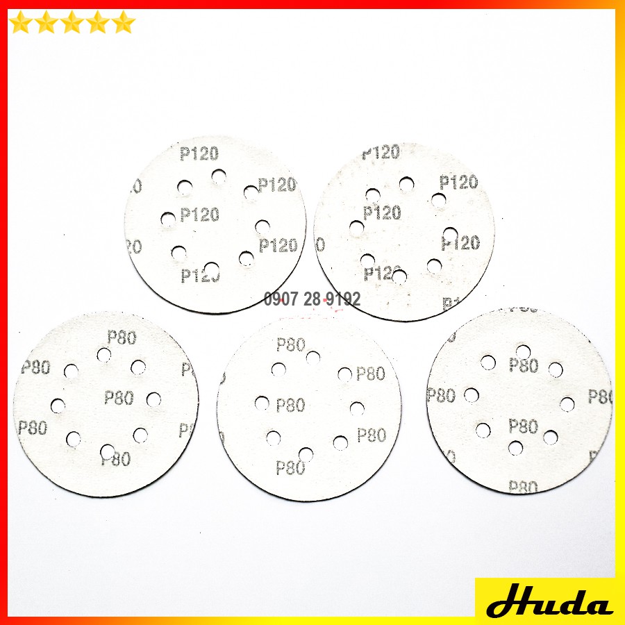 GIẤY NHÁM TRÒN 125MM TOTAL TAC731251 POI