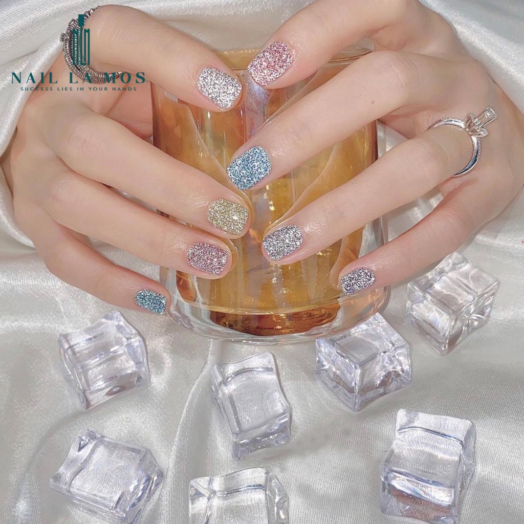 Sơn gel nhũ flash Vendeeni chính hãng lên màu chuẩn - 5 màu nhũ kim tuyến rất sáng (lẻ chai)