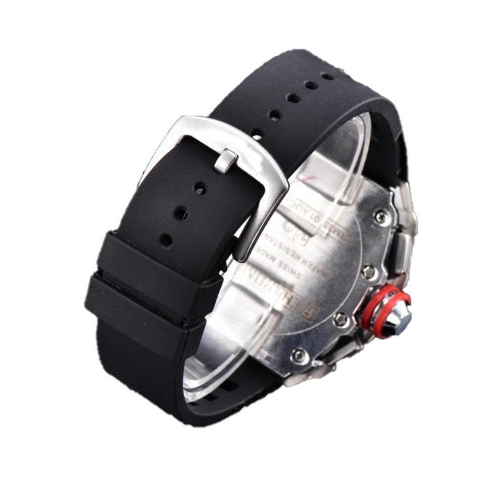 Đồng Hồ Cơ Richard Jessic Châu Phi Dây Silicone Thời Trang Cho Nam