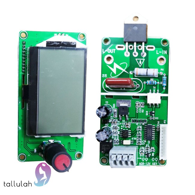 100A / 40A Lcd Display Digital Double Pulse Encoder Spot Welder Welding Machine Transformer Controller Board Time Control