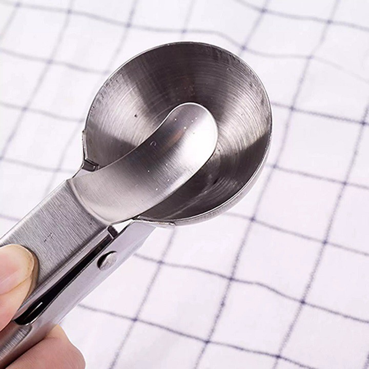 Muỗng / Thìa Múc Kem-Stainless Steel Ice Cream Scoop Tiện Lợi