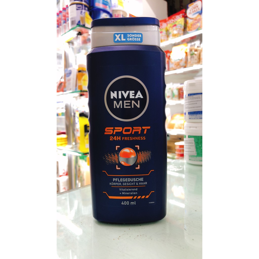 Sữa Tắm Gội Cho Nam Nivea Men  Đức