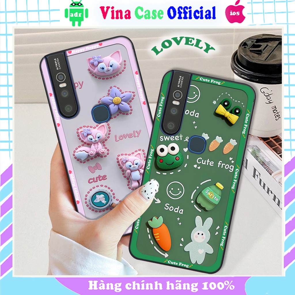 Ốp Vivo V15 / V15 Pro in hình hoạt hình cute, dễ thương , đáng yêu