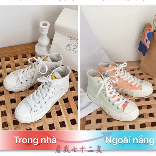 [ORDER 5-7 NGÀY] Giày dáng cv đổi màu tuỳ theo ánh nắng