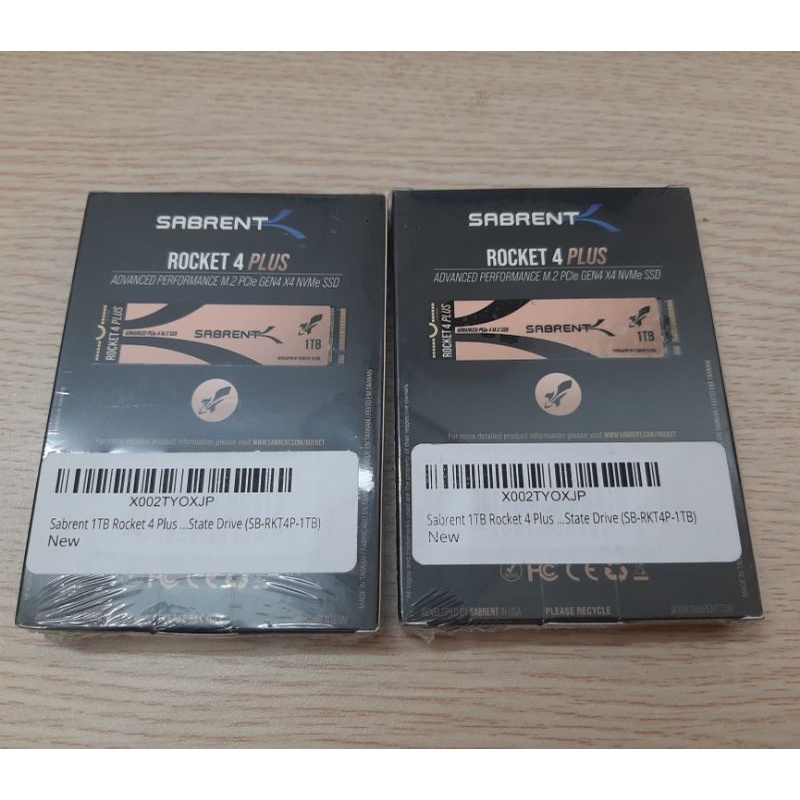 Ổ cứng SSD M2 PCIe 2280 Sabrent Rocket PLUS NVMe  - 1TB Gen 4 x4 - bảo hành 36 tháng